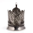thumbnail image 1 of Drinking Glass Holder Podstakannik Wood Grouse Tea Glass Holder, 1 of 7