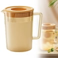 thumbnail image 1 of Drinking Glasses Pitcher With Lid Beverage Juice Drink Containers Plastic Water Jug For Hot/Cold Ice Tea Kettle Transparent, 1 of 9