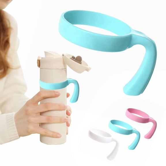 Drinking Glasses Tumbler Handle Attachment Ergonomic Grip Anti Car Cup Holders Travel Mug Handles For 20/30oz Tumbler Cup Accessories