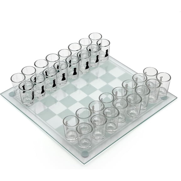 Drinking Shot Glass Chess Set
