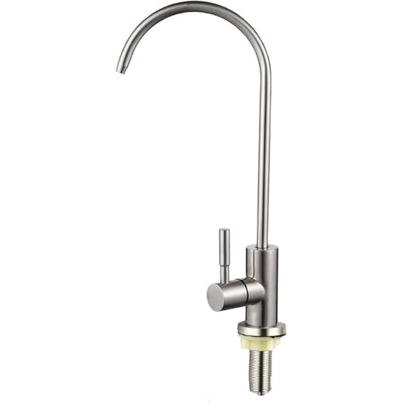 Drinking Water Faucet, 360 Stainless Steel Drinking Water Faucet for Kitchen Sink,Reverse Osmosis Faucet,Brushed B
