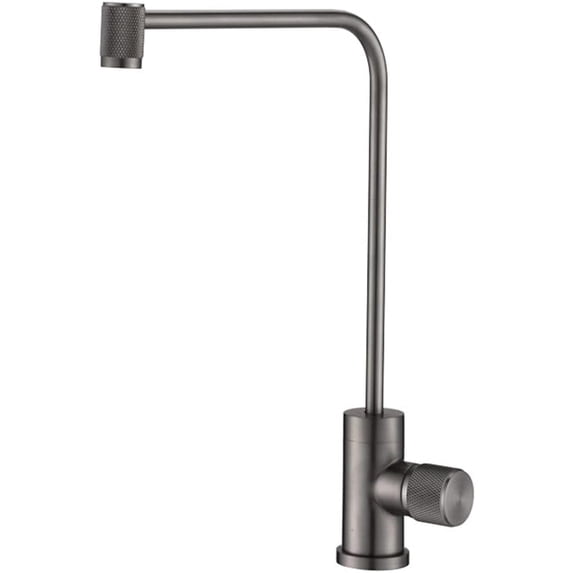 Drinking Water Filter Tap Kitchen Sink Faucet 360 Rotation Fits Drinking Water Filter Systems Reverse Osmosis Kitchen Sink Faucet Tap-Gray-B