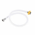 Drinking Water Hose Heavy Duty Lightweight Flexible Hose Faucet Hose Connector Inlet PVC Washing