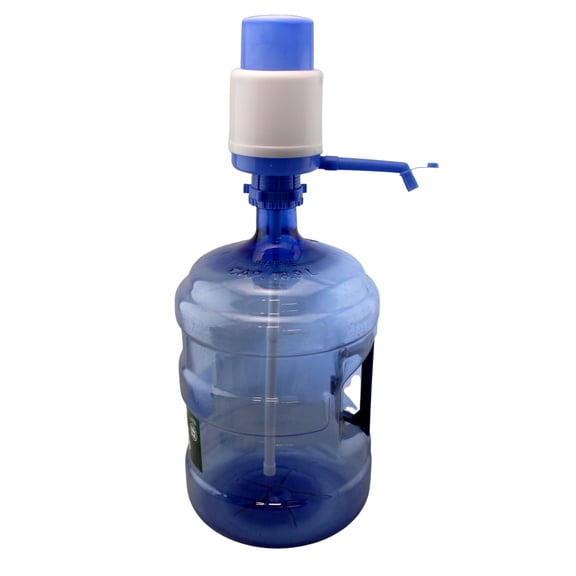 Drinking Water Pump Manual Vacuum Action Dispenser for Drinking Water Bottles Fits Most Standard 3-5 Gallon Water Bottles Dependable Industries Inc. Essentials