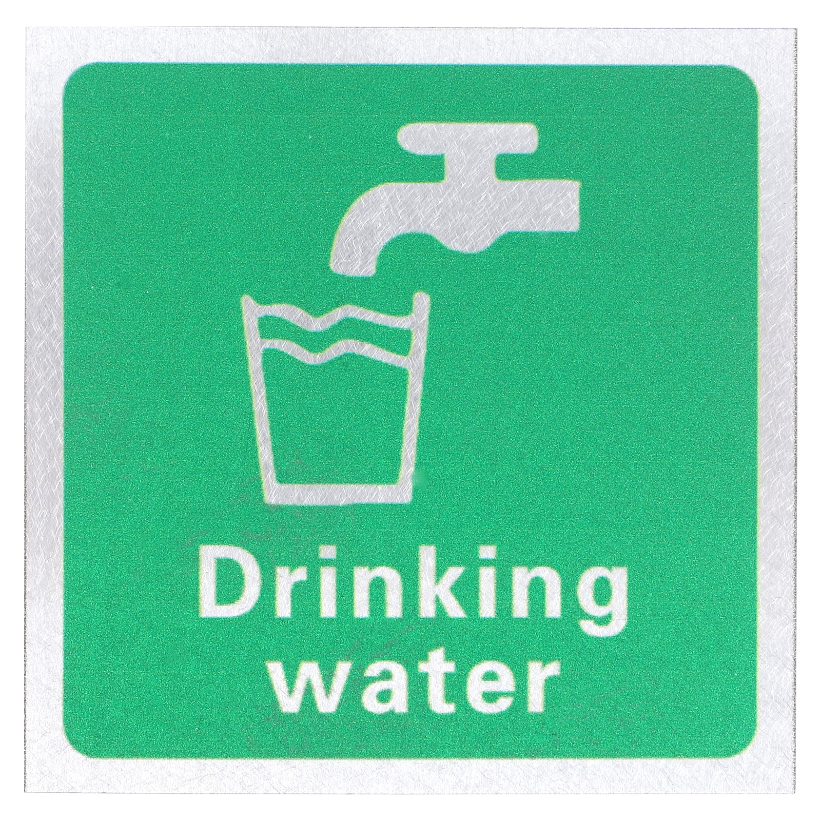Drinking Water Sign Drinking Water Tap Sink Sign Adhesive Drinking
