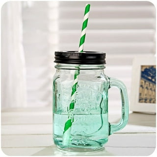 Cosnou Colored Mason Jar 16 OZ Drinking Jars with Comfortable Handle for  Party Beverages Materials a…See more Cosnou Colored Mason Jar 16 OZ  Drinking