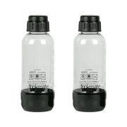 Drinkmate 0.5L Carbonating Bottles (2 pack), Black