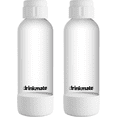 thumbnail image 1 of Drinkmate Carbonation Bottles (2 Pack) (1L, Classic White), 1 of 4