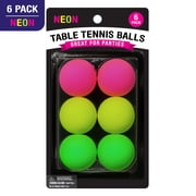 Drinkmate Best Brands Tabletop Tennis Ball Plastic White Pack of 6