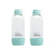 Drinkmate Carbonation Bottles (2 Pack) (0.5L, Arctic Blue)