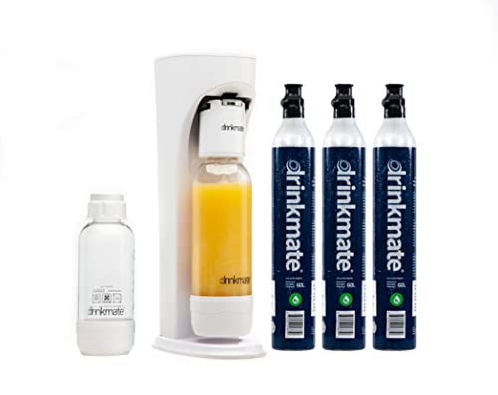 Drinkmate OmniFizz Sparkling Water and Soda Maker, Carbonates Any Drink