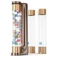 thumbnail image 1 of Drinkpod Ultimate Fizzpod Home Soda Machine 1 Fizzpod Carbonator, 3 Tall Bottles 1L Each, 3 Caps, 1 Carbonator Cap and manual. Color Cognac, 1 of 5