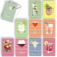 thumbnail image 1 of Drinks All-Occasion Blank Note Greeting Cards | 10 Pack Assortment Bulk Variety Set (4x6), 1 of 6