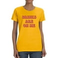 thumbnail image 1 of Drinks Are On Me T-Shirt Women -Smartprints Designs, Female 4X-Large, 1 of 4