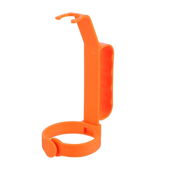 GAXIRE Easy to Use Drinks Bottles Grip Handle Orange 1Pack 7.9x4.9x3.1in