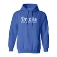 thumbnail image 1 of Drinks Well With Others Adult Hooded Sweatshirt, 1 of 3