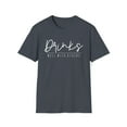 thumbnail image 1 of Drinks Well With Others, Gildan Unisex Softstyle Shirt, Graphic Tee, S-3XL, 1 of 3
