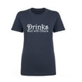 thumbnail image 1 of Drinks Well With Others Womens crewneck tee, 1 of 2