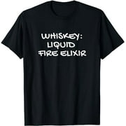 Drinks - Whiskey: Liquid Fire Elixir - Warmth T-Shirt