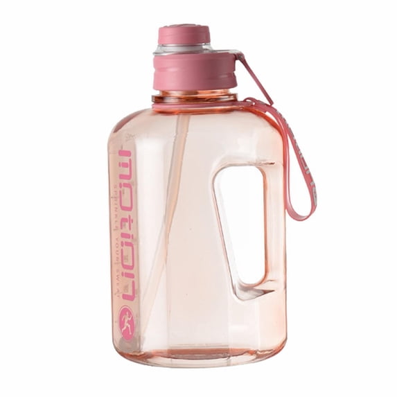 Drinkware 1.6L Wide Mouth Leakproof Travel Water Bottle 1 Pack Water Bottle, Light Carry Kitchen Gadget, Beverage Container for Outdoor Sports Gym Daily Hydration