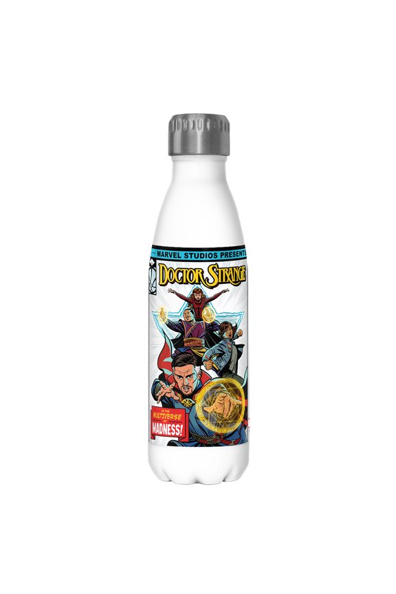 Drinkware Marvel Doctor Strange Comic Cover 17oz Stainless Steel Bottle