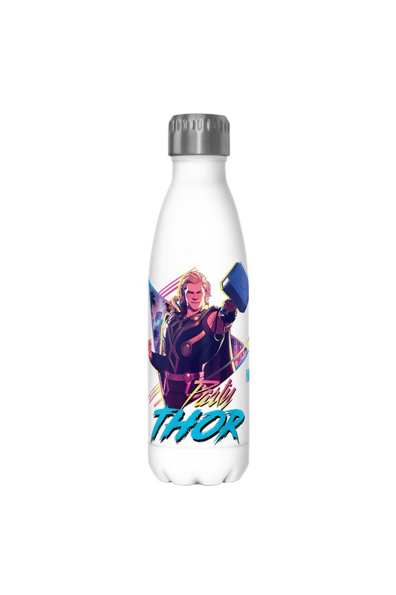 Drinkware Marvel What If Party Thor 17oz Stainless Steel Bottle