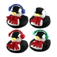 thumbnail image 1 of Drinkwear 4-Piece Penguin Plush Coasters for Wine, Beer and Cocktail, 1 of 7