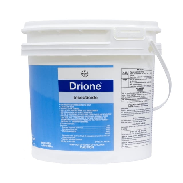 Drione Insecticide Dust - Kills Crawling, Flying & Stored Product Pests ...
