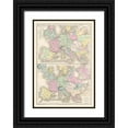 thumbnail image 1 of Drioux 11x14 Black Ornate Wood Framed with Double Matting Museum Art Print Titled - Feudal Europe 1270 to 1453 - Drioux 1882, 1 of 4