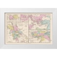 thumbnail image 1 of Drioux 24x17 White Modern Wood Framed Museum Art Print Titled - Eastern Europe Middle East - Drioux 1882, 1 of 4