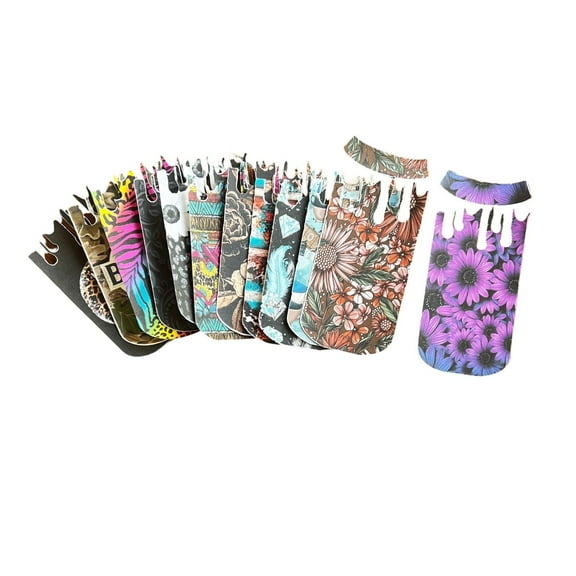 Drip Can Tall Boy Cardstock Freshie Cut Out Designs  12 pk random mixed  Card Stock Rounds for Beer Soda Pop Can Silicone Freshie Mold Oven Safe Bake Car Candles Paper Designs