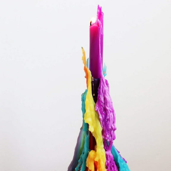 Drip Candles 25 Pack - MultiColor Drip Candles