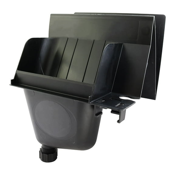 Drip Catcher Tray Beverage Cooler with Drain Hose Black 3 Cup