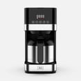 thumbnail image 1 of Drip Coffeemaker with Thermal Carafe: Stainless Steel, Digital Display, Auto Shut-Off, 8 Cup Capacity, 1 of 7