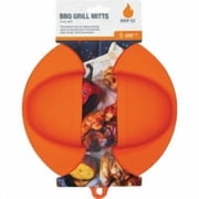 Drip EZ BBQ Rubber 480 Degree Fahrenheit Graded Grill Mitts Pair Dishwasher Safe