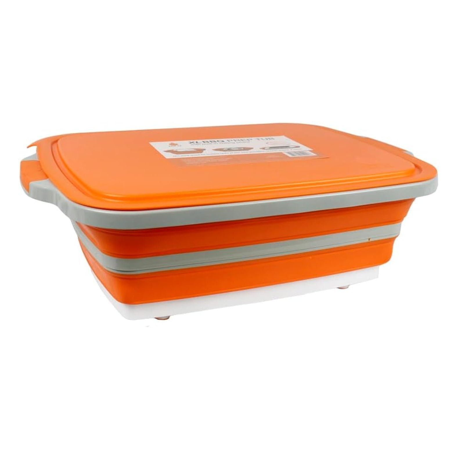 Drip EZ LeCeleBee XL BBQ Adjustable 3Height Prep Tub With Cutting