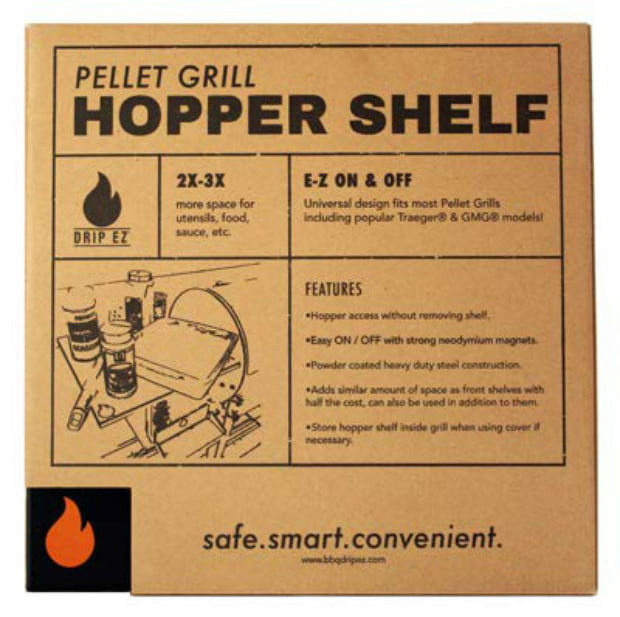 Drip Ez Pellet Hopper Shelf