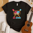 thumbnail image 1 of Drip Ice Cream 67 Meme Funny Viral Trend Humor Unisex T-Shirt, up to size 5XL, 1 of 2