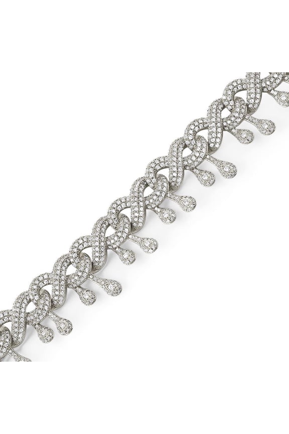 Drip Infinity Link CZ Hip Hop Iced Out Chain