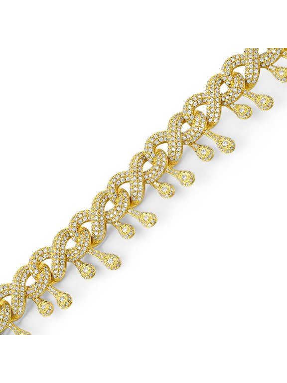 Drip Infinity Link CZ Hip Hop Iced Out Chain