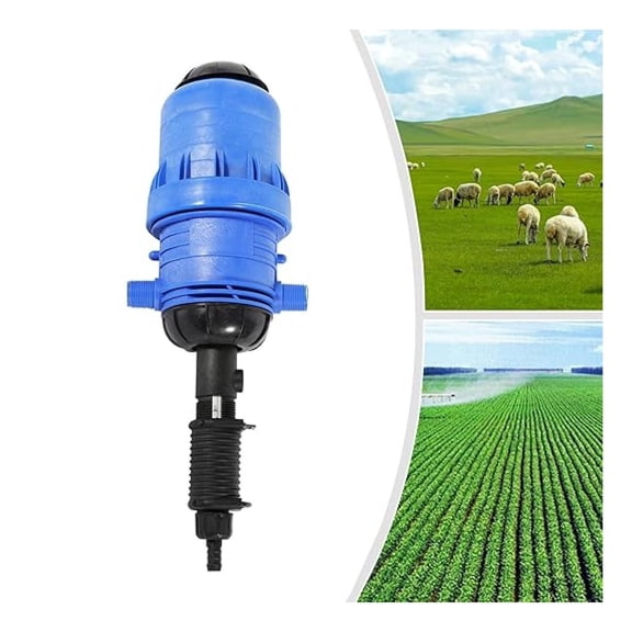 Drip Infusion Fertilizer Machine, Proportional Injector Water-Driven Injector Chemical Fertilizer Medicator 0.4-4%, Adjustable Fertilizer Injector for Industry Garden Hose Livestock
