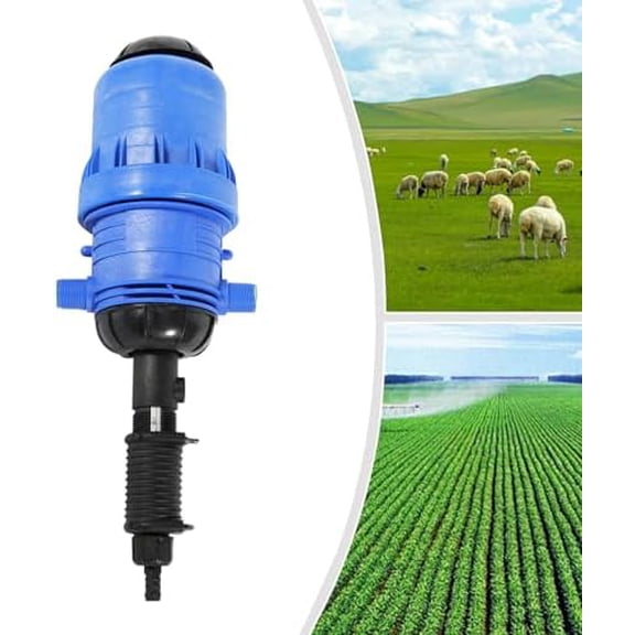 Drip Infusion Fertilizer Machine, Proportional Injector Water-Driven Injector Chemical Fertilizer Medicator 0.4-4%, Adjustable Fertilizer Injector for Industry Garden Hose Livestock$$Garden &