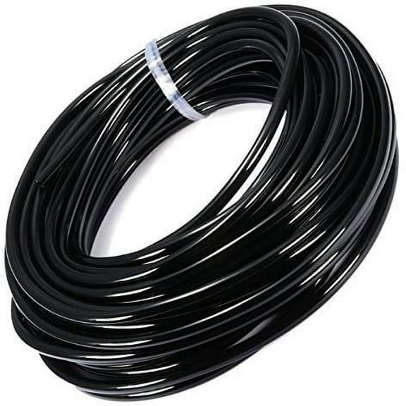 Drip Irrigation 1/4" Distribution Tubing Drip Watering Hose 15m with Plant Garden Labels