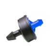 thumbnail image 1 of Drip Irrigation Emitters,1GPH Irrigation Dripper Emitters Maintain Constant Flow,Drip Irrigation System,1GPH Pressure Compensation Drippers,1GPH Inline Drippers and Drip Emitters,50 Per Bag (Blue), 1 of 7