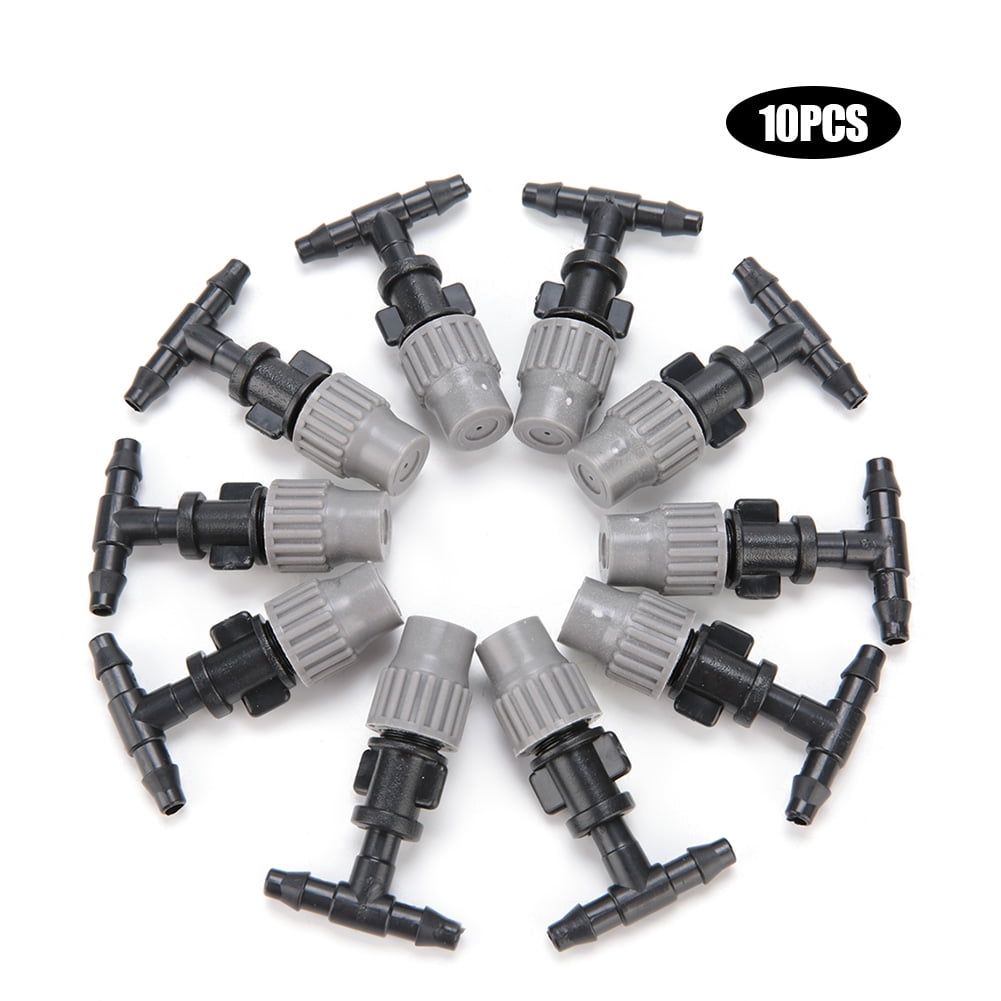 Drip Irrigation Kit, 10Pcs Micro Drip Irrigation Kits Plant Self