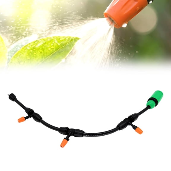 Drip Irrigation Kit, 16FT Plant Watering System, 1/4 inch Drip Line Irrigation with Adjustable Emitters, 360 Flexible Hose, 2026 Upgrade for Greenhouse Vegetable Garden Yard(16FT/4mm ID)Q