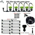 thumbnail image 1 of Drip Irrigation Kit Universal Nozzle | Automatic Watering System 10m/15m/20m Hose | Adjustable Spray | Water-Saving Design | Easy DIY Install for Garden, Lawn, Patio, 1 of 5
