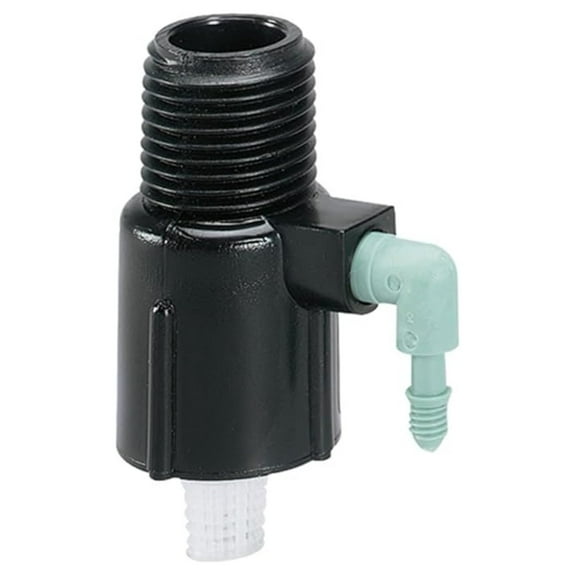 Drip Irrigation Manifold 5-Pack - 1-Port Riser Extension Kit for Garden, Shrubs & Trees - 1/4 Inch Tubing Compatible - Efficient Water Distribution System