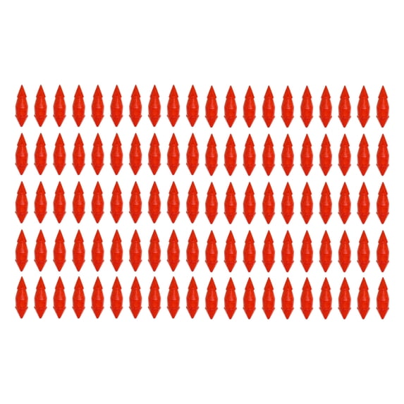 Drip Irrigation Plug 500pcs | Double-Ended Leak Stopper for 5mm & 7mm Holes | Red Plastic Water Saver, Easy Install, No Tools Needed | Home Garden & Agriculture