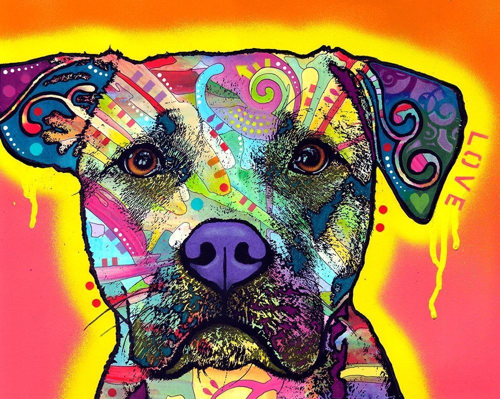 Drip Love Poster Print Russo Collection Dean (24 x 18)